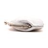 AGILITY affa "Frog Card" Double-Layered Clasp Purse, Small Card Case with Coin Purse, Silver and Gold