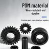 High Hardness POM Steel Gear Slider Plate for CNC Precision Engraving