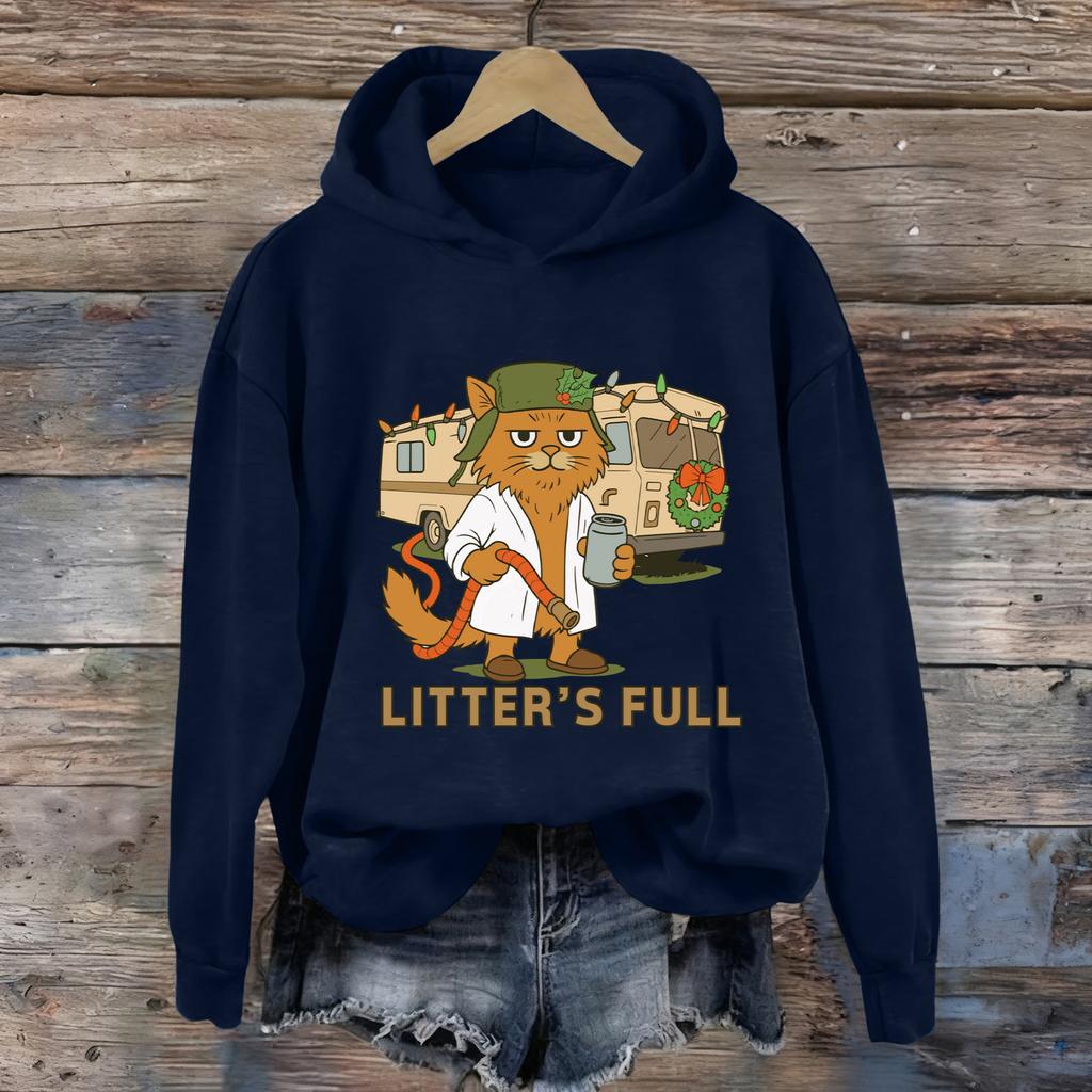 Women's Fashion Daily Versatile Casual Sweatshirts Long Sleeve Hooded Top Sweatshirts