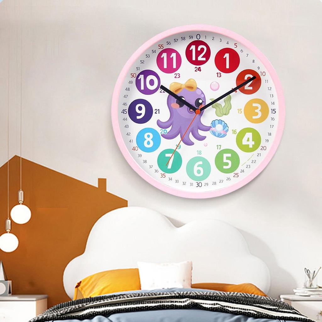 Uhr Analoge Uhren Lehre für Schulklasse Klassenzimmer Zuhause