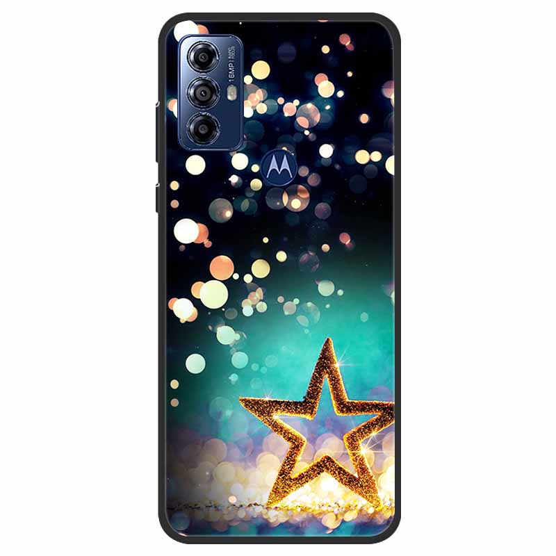 Für Motorola Moto G Play 2023 Hülle Weiche Silikon-Rückseite für Moto G Play 2023 Hülle GPlay 2023 Schwarze Handyhülle