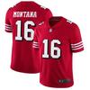 Camiseta de Manga Corta para Hombre de la NFL San Francisco 49ers Bordada Ropa del Equipo Ropa para Aficionados Equipación Deportiva