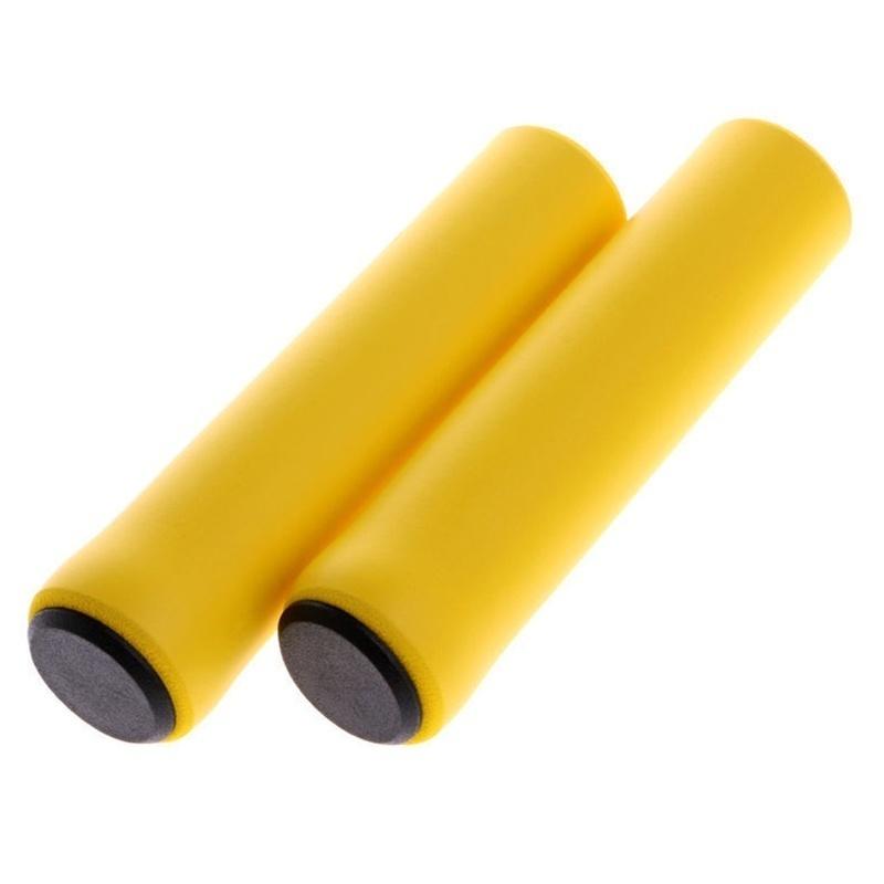 1Pair(2Pcs) Bicycle Soft Foam Sponge Handlebar Cover Outdoor Mountain Cycling Bike Silicone Anti-Slip Handle Bar