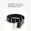 1PC Studded Belt Metal Punk Rock Rivet Belts For Women/Men Punk Belt Gothic Belt Accessories For Jeans Pants