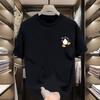Trendy Brand Short-Sleeved Pure Cotton Men'S Printed T-Shirt Trendy Men'S And Women'S Versatile Round Neck T-Shirt Men'S