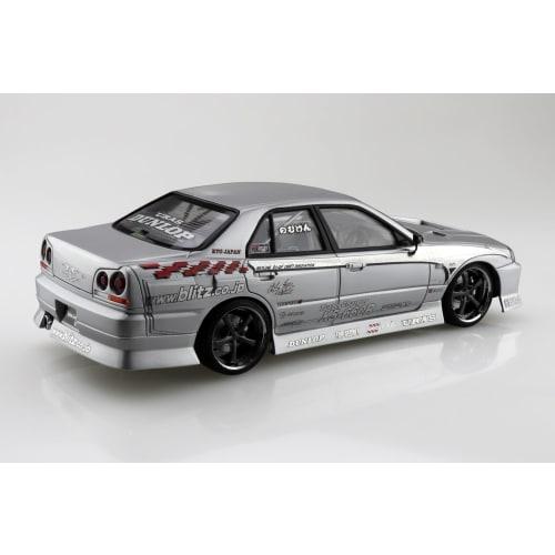 Aoshima Bunka Kyozai 1/24 The Tuned Car Series No. 20 Nissan URAS 2002 D1 Spec Replica ER34 Skyline '01 Plastic Model Car
