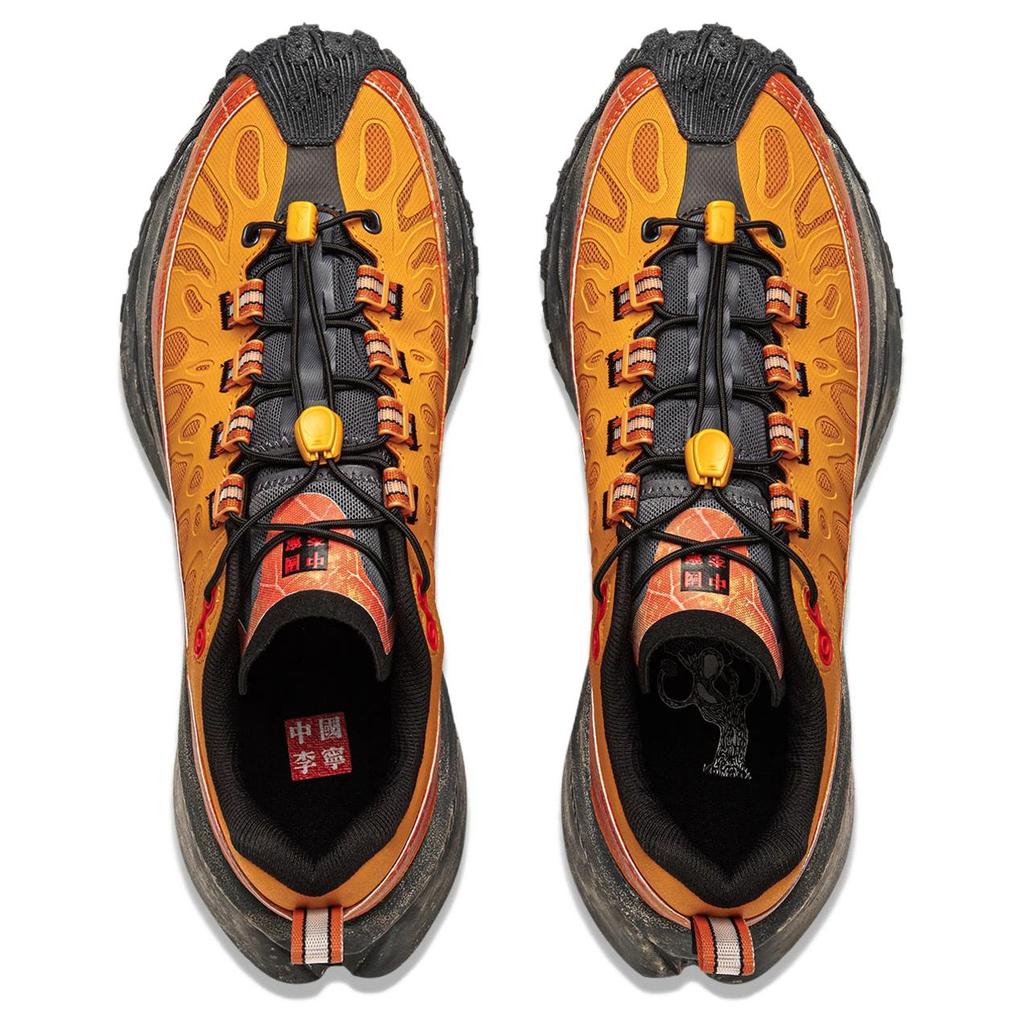 Men's Sneakers Li-Ning Li Ning Low top Casual Shoes Unisex Wheat Burnt Orange