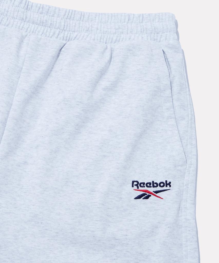 REEBOK Wide Sweatshirt Bermuda - Light Melange Grey