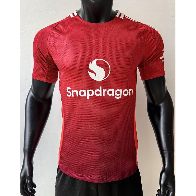2425 Players Red Man Jerseys Football Uniforms Player Version Jersey S красный