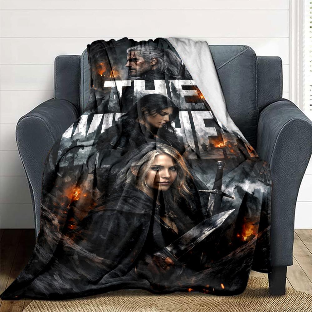 The Witcher 3 Blanket Durable Comfort Great For Office Office Chair Picnics For All Seasons Warmthful Decor Perfect Gift For Relatives And Friends
