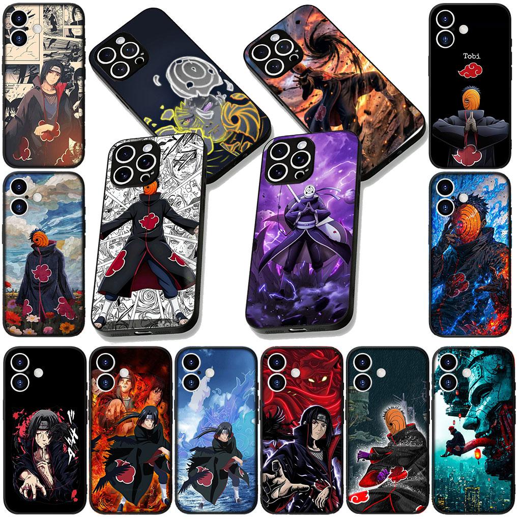 Itachi Narutos Uchiha Tobi Obito Phone Cover for Samsung Galaxy Note 20 9 8 S8 S10 S9 Plus A54 A33 A21S A31 M21 S10E A17 Case
