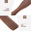 1pcs 28cm Long Handle Spatula For Cooking Utensil Wood Spatula Turner Kitchen Cooking Utensil Wooden Tool Baking Pastry Shovel