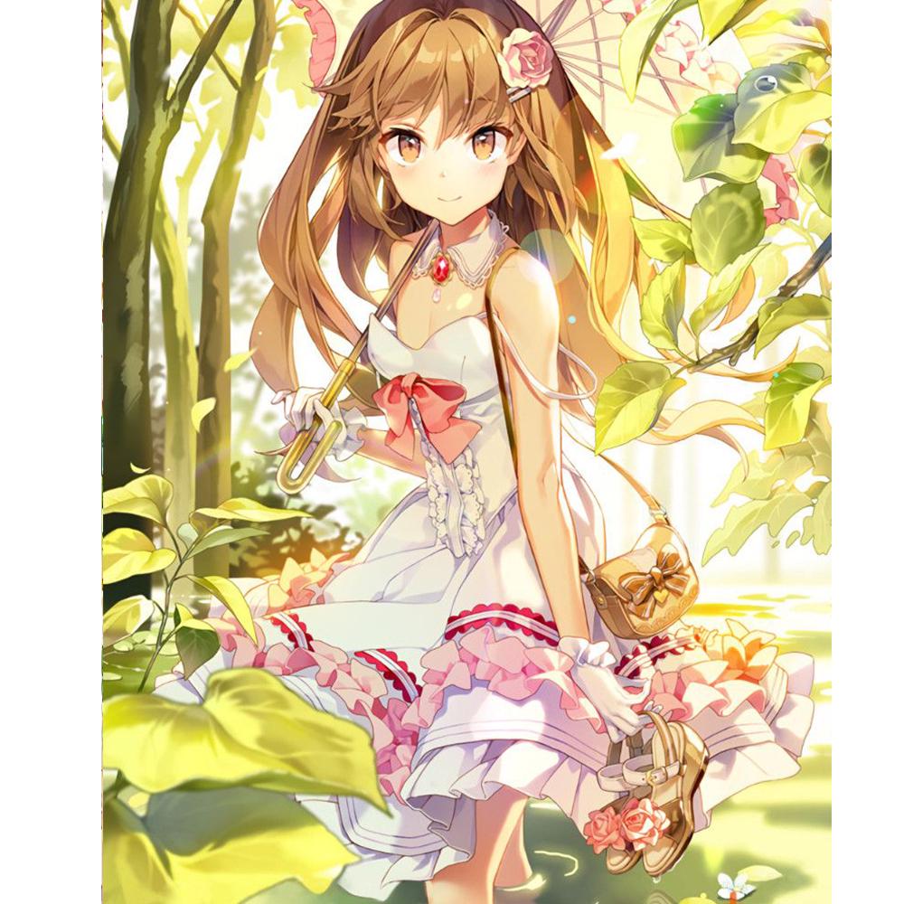 5D DIY Diamond Painting Landscape Full Round Drill Diamond Embroidery Cross Stitch Decoration Home