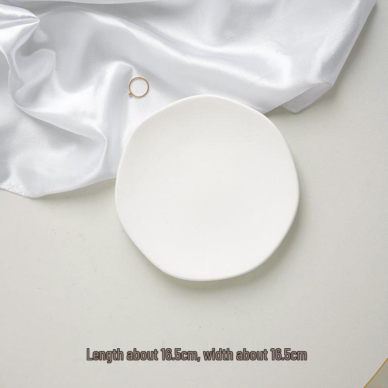 Creative Gypsum Disc Jewelry Props for Photography and Decoration