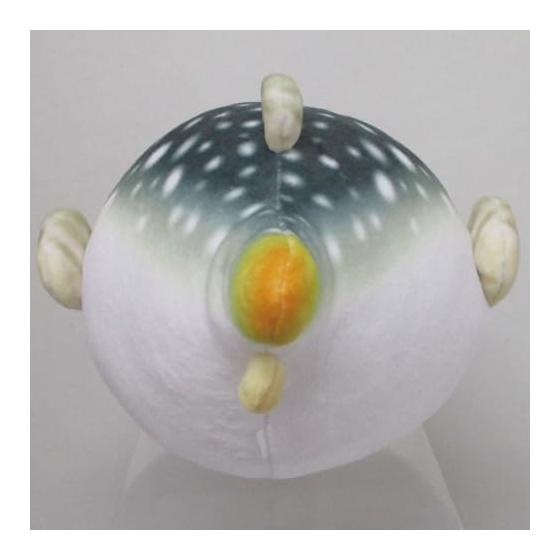 Sanei Boeki S!LSTYLE Mochimochi Series Mochimochi Puffer (S) W12 x D17 x H10cm Stuffed Toy