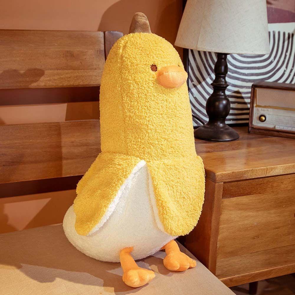 Plush Plants Sofa Cushion Banana Stuffed Toys Duck Plush Doll Stuffed Toys Banana Duck Plush Toy