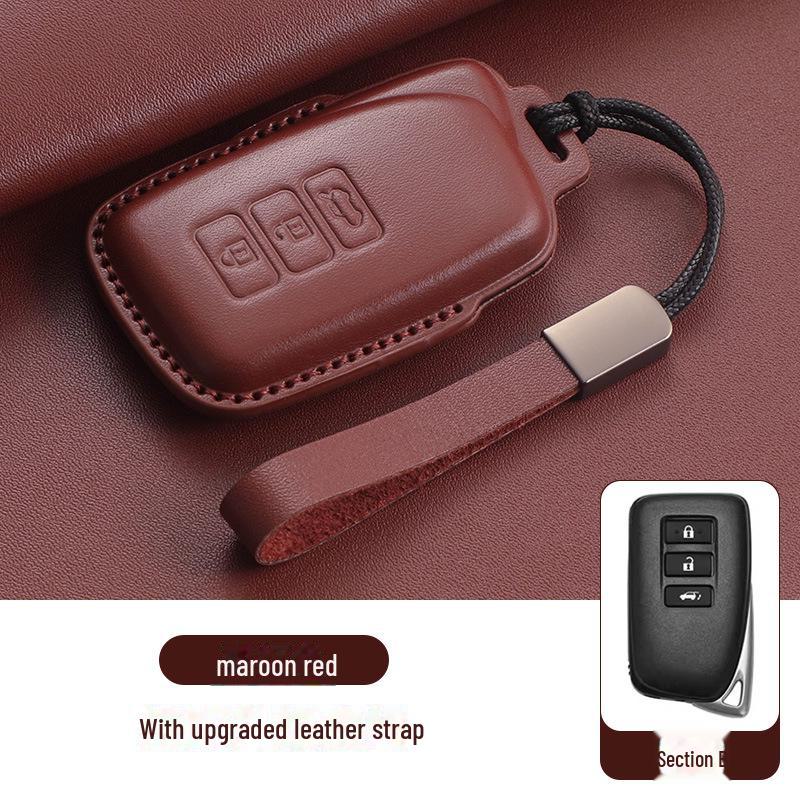 Passende Lexus Schlüsselhülle für ES200, ES300h, RX300, RX350h, NX260, 570, Braun 270