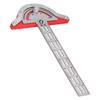 10in Woodworkers Rule Sturdy Clear Scale Precise Wear Resistance with Accessory Measuring Tool