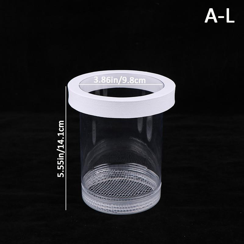 

Пластиковый плавающий изоляционный ящик для разведения рыб, аквариумный инкубатор для вылупления рыб, аксессуары для инкубатора L