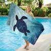 Fresh Sea Turtle Beach Towel Quick-Drying Small To Large Bath Towel For Beach Pool Yoga Gym Home Travel Towel Gift for Friend