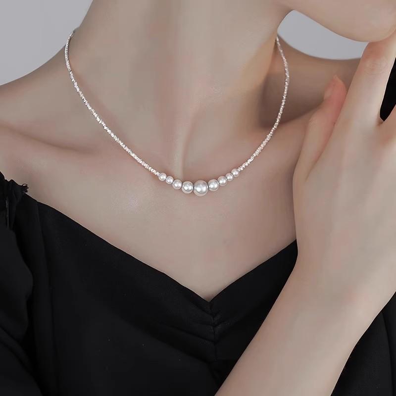 Легкое Люксовое Нишевое Ожерелье на Ключицы XL192