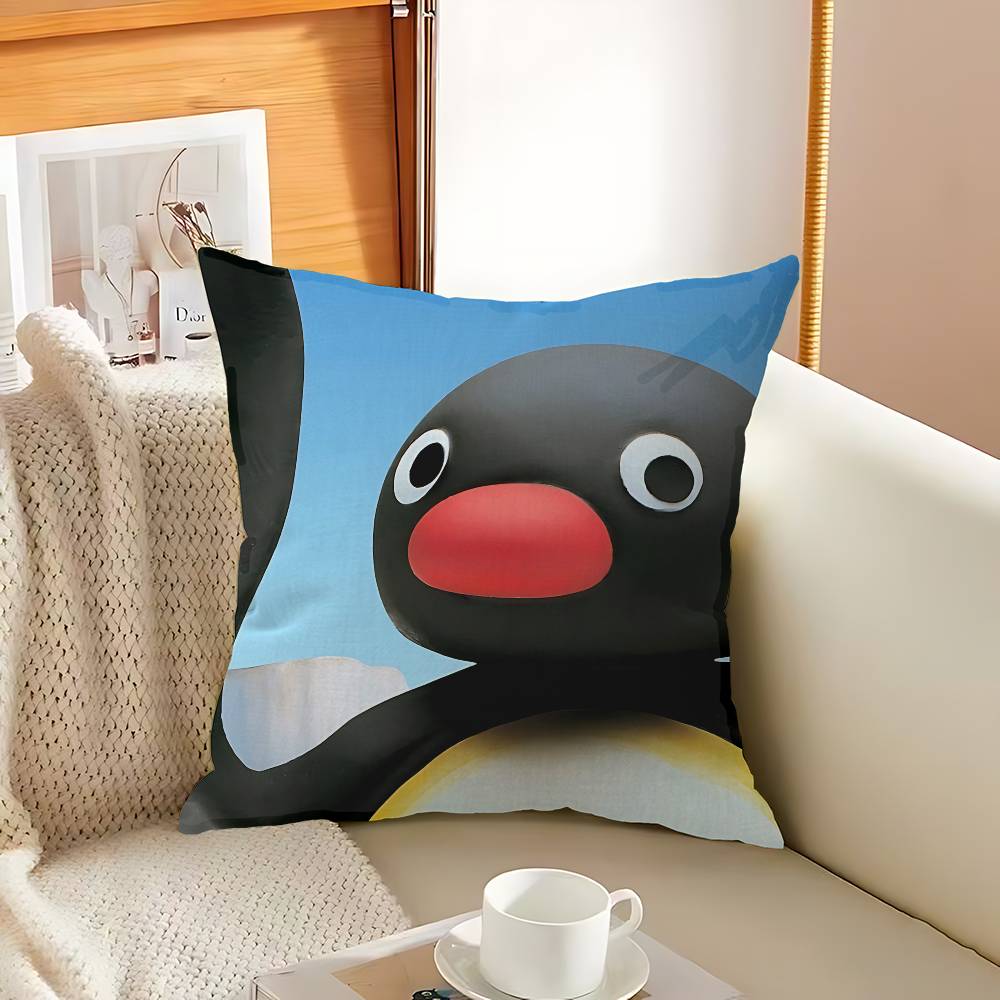 Cartoon Niedlich Pingu Pinguin Anime Kissenbezug Sofa Kissenbezug Heim Zimmer Dekoration Kinder Geschenk