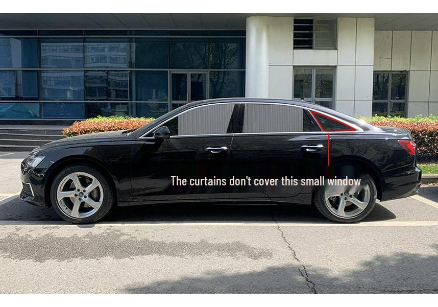 Magnetic Car Window Sunshade Curtains for Privacy and UV Protection