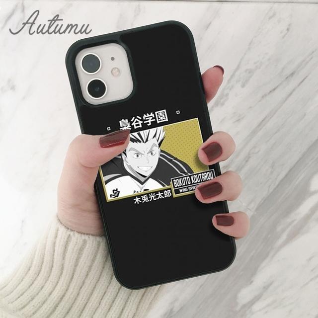 Haikyuu Bokuto Koutarou Phone Case for iPhone 11 12 13 14 Pro Max Mini XR XS SE 2020 7 8 Plus Samsung Galaxy S21 S22 Shell