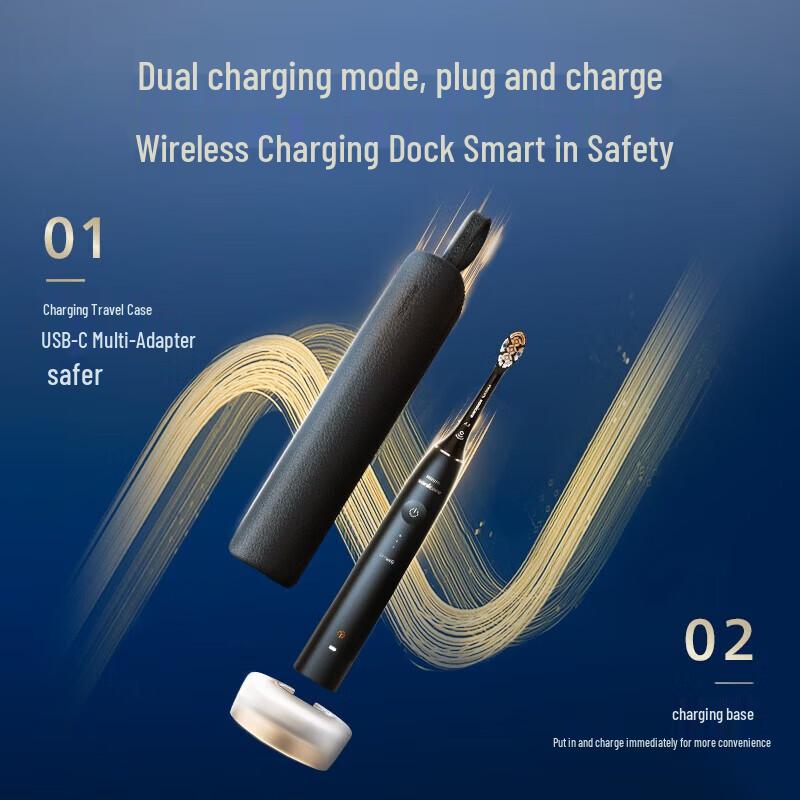 Philips DiamondClean AI Sonic Electric Toothbrush with Travel Case CN plug (adapter included)