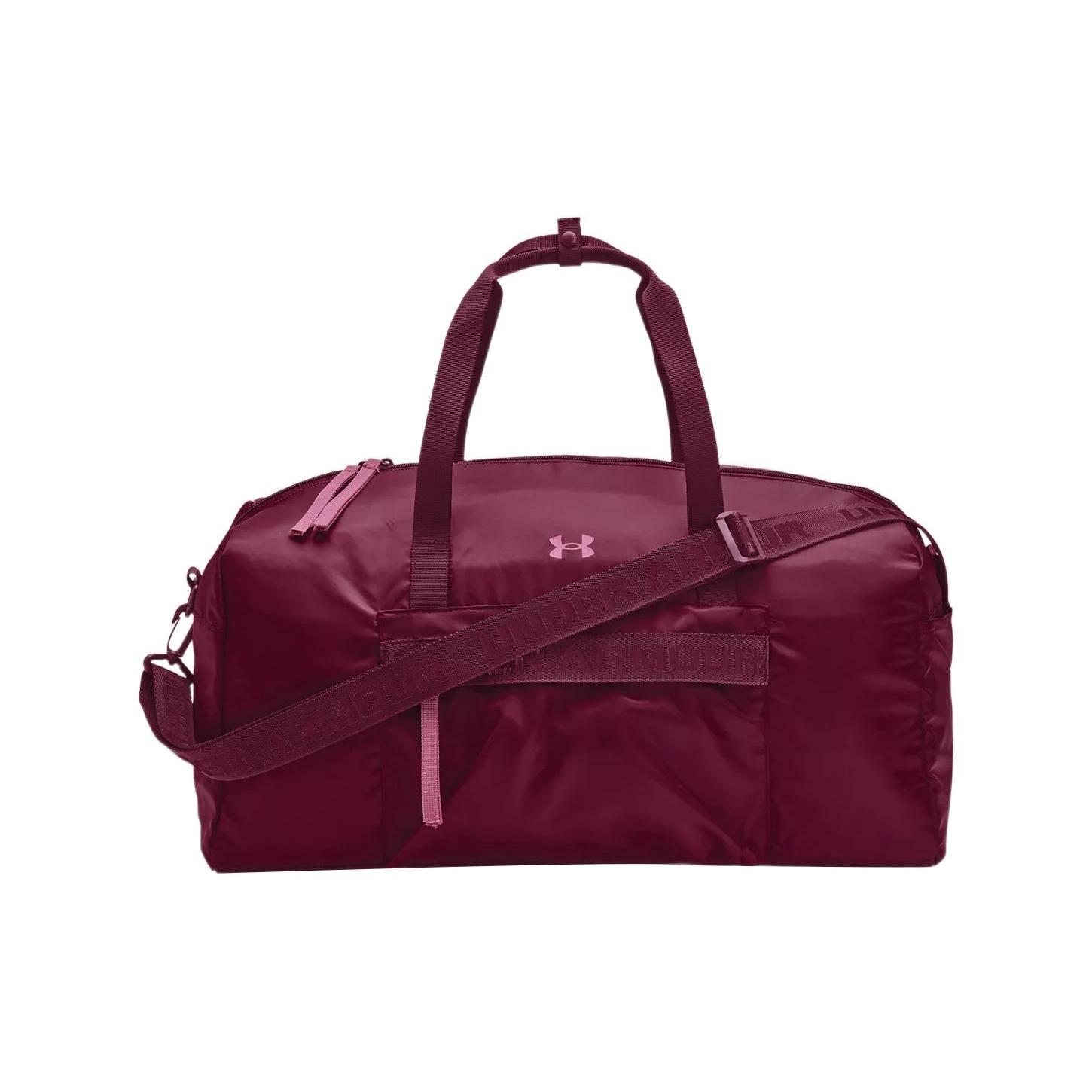 

Новая полиэстеровая наплечная сумка Under Armour, сумка-кроссбоди, дамские сумочки, спортивные сумки, большого размера, женская, глубокого вишнево-красного цвета 1369212-655 49.5*23.9*15.9CM