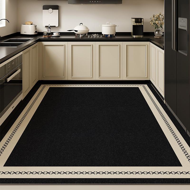 Carpet for Kitchen Waterproof Floor Mat Large Size Pvc Leather Oil Proof Non-slip Foot Mats Minimalist Home Decoration Rug