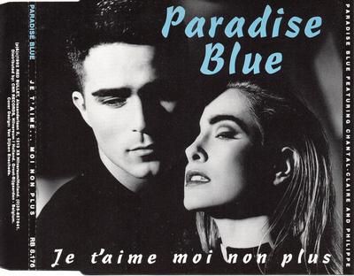 CD PARADISE BLUE - Je T'Aime... Moi Non Plus RB8176 Red Bullet 1992 Non Japan Dance & Electronica Used