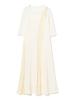 Lace and Jacquard Dress for Free Size [Ray Beams] Women, Ivory,