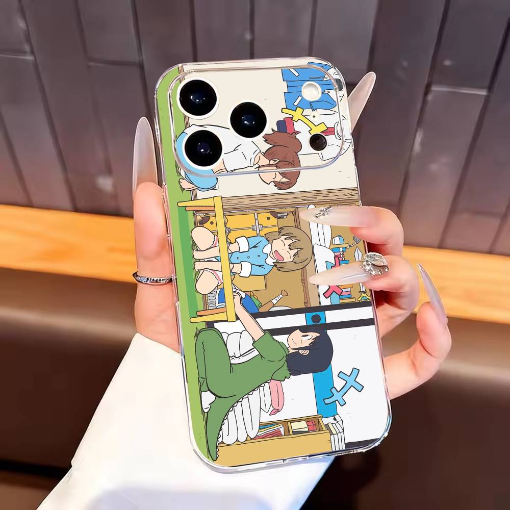 

CITY THE ANIMATION Anime Phone Case For iPhone17,16,15,14,13,12,11 Plus,Pro Max Soft Transparent Cover iPhone11PROMAX