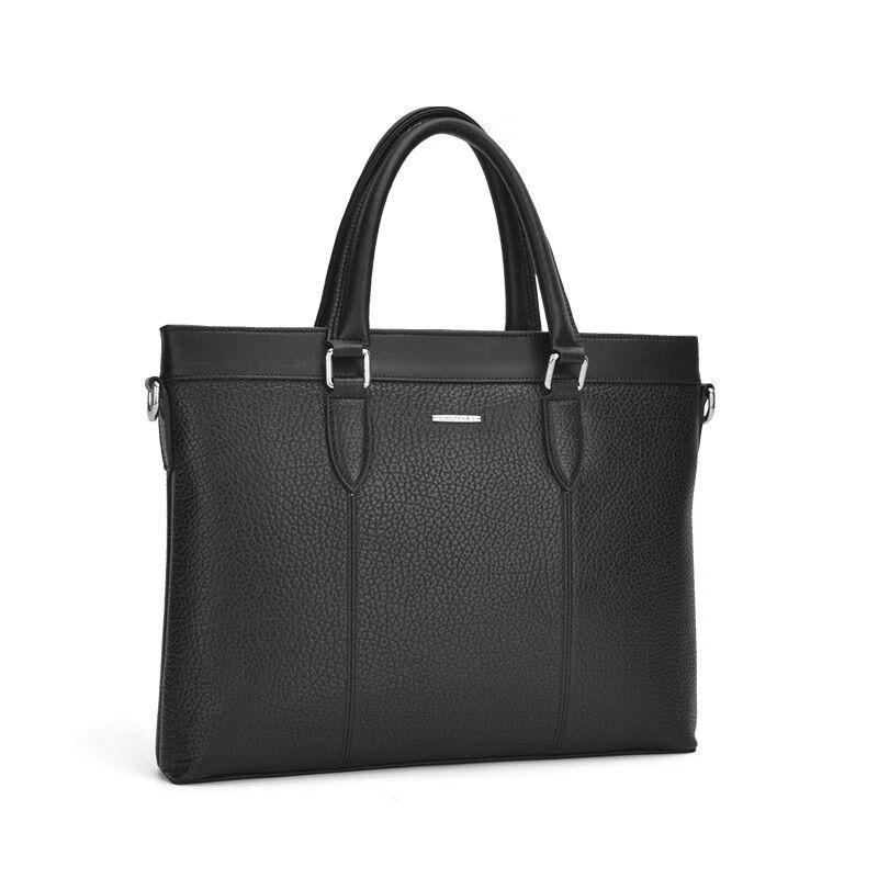 PLOVER Классическая кожаная деловая сумка