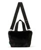 FUR Fluffy Fur E/W TOTE/3029/Black
