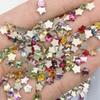 Popular Nail Art Starfish & Five-Pointed Star Rhinestones - 6mm & 4mm Flatback Irregular Shapes