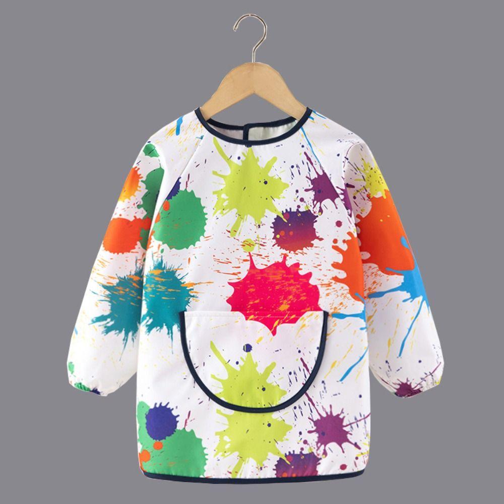 Waterproof Children Painting Apron Polyester Baking Bibs Gifts Art Bibs