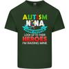 Autism Nana Grandparents Autistic ASD Unisexs Light Cotton TShirt