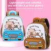 Capybara Pattern Kids School Bag With Cartoon Backpack Breathable Gifts Bag