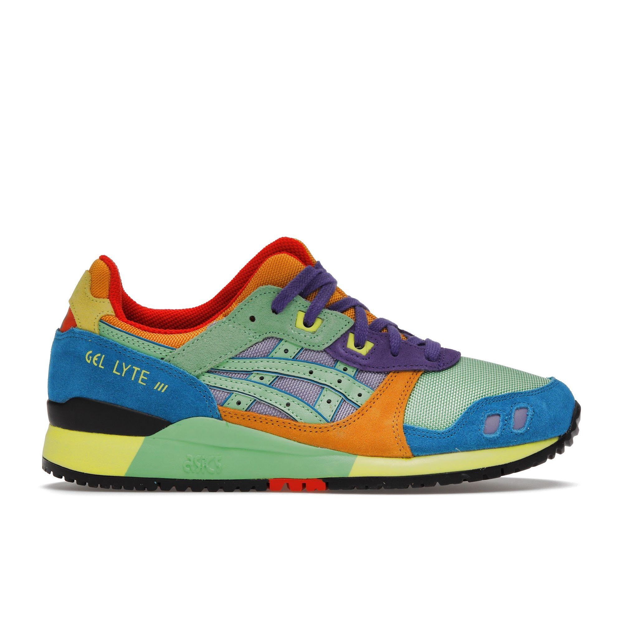 

Кроссовки унисекс ASICS Gel Lyte 3 OG Day Lyte Pack Multi-Color Tourmaline 1201A429-300