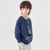Duojia Boys' American Retro Print Sweatshirt
