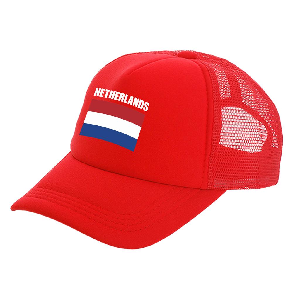 Netherlands Trucker Cap Unisex Nl Nld Holland Netherlands Hat Baseball Cap Cool Summer Unisex Mesh Net Caps