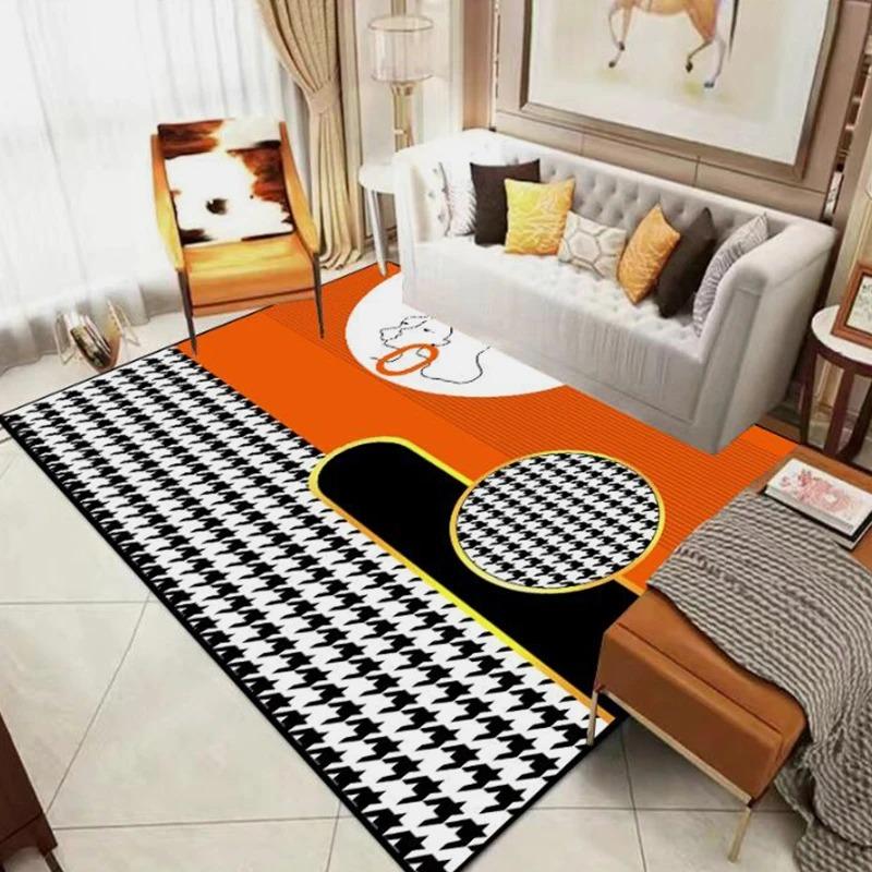 Modern Household Living Room Carpet for Home Decor Bedroom Hallway Kitchen Non-slip Mat Hotel Sofa Coffee Table Soft Area Rugs