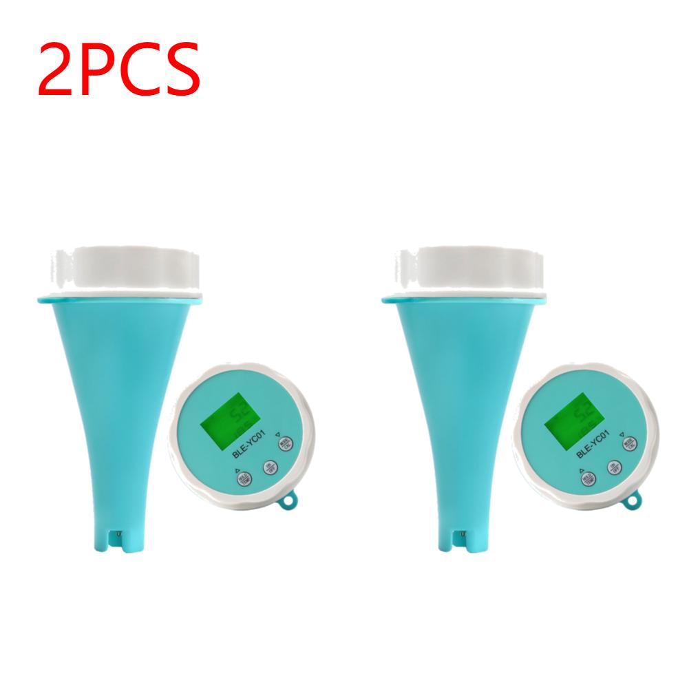 6 in 1 Smart Floating Swimming Pool Water Analyzer 5-1pc APP Online Monitor Water Quality Tester BT PH CL TDS EC ORP TEMP Tester