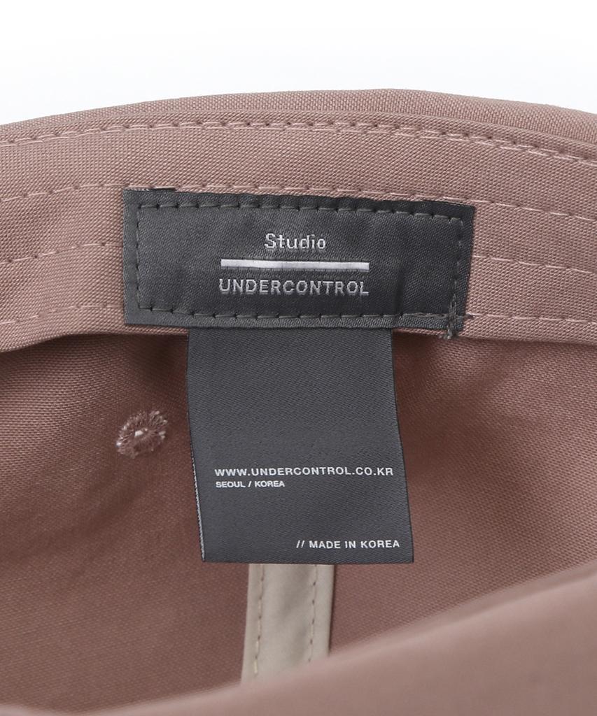 Eondeokeonteulolseutyudio Cotton Brimless Cap Half Moon / Seed Bio / Pink