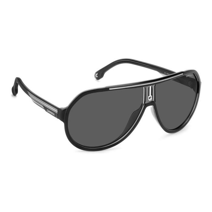 Lunettes de Soleil - CARRERA - CARRERA 1057/S - Noir - Gris - Monture Carrée