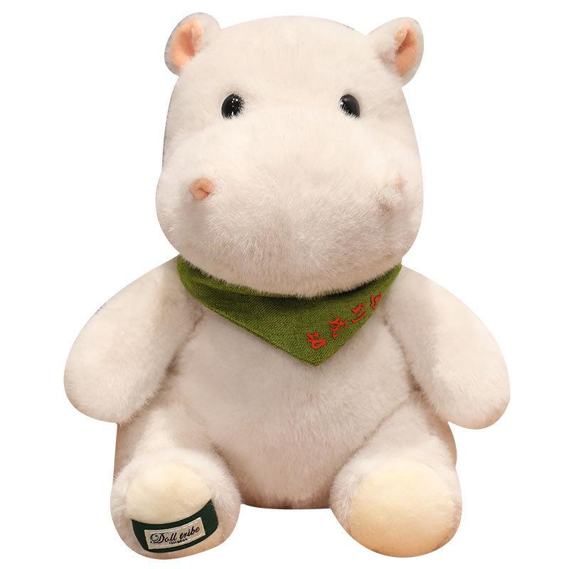 Hippopotamus Doll Doll Creative Plush Toy Hippopotamus Cute Doll