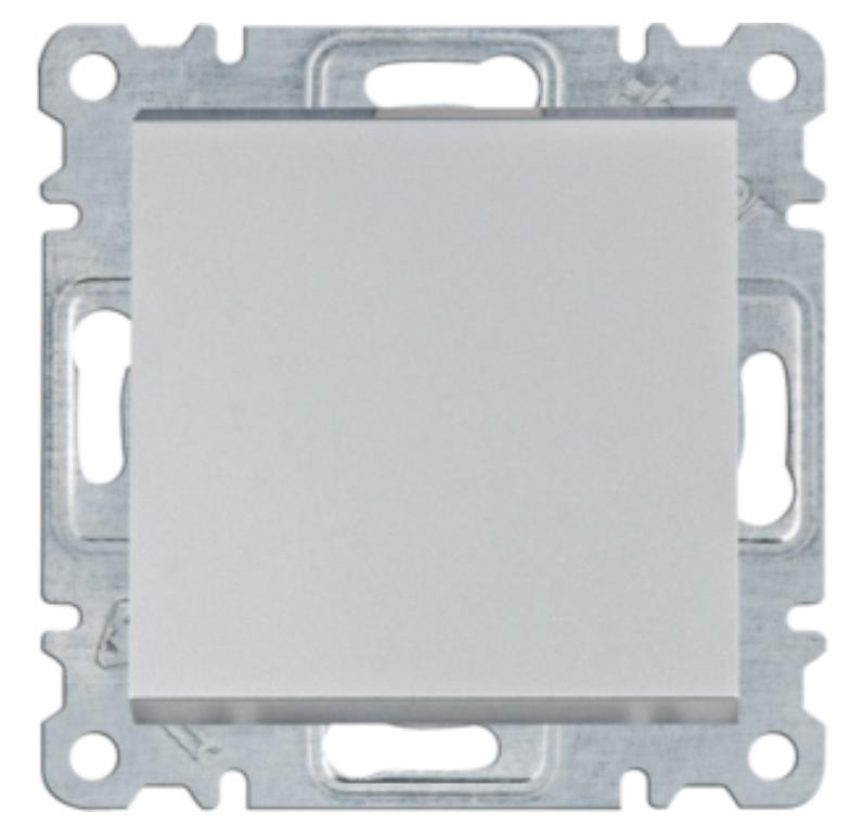 Lumina 1-Pole Switch Silver Wl0012