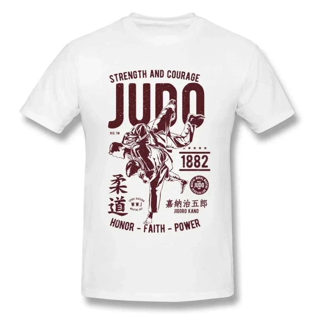 Ich und Deine erste Lektion ist kostenlos T-Shirt Karate Jiu-jitsu Judo T-Shirts Lustige Kleidung Grafik T-Shirts Herrenbekleidung Streetwear